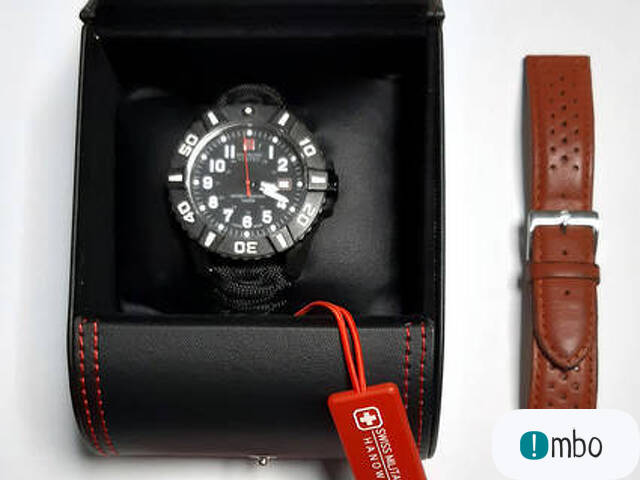 Zegarek szwajcarski SWISS MILITARY HANOWA Black Carbon - 1